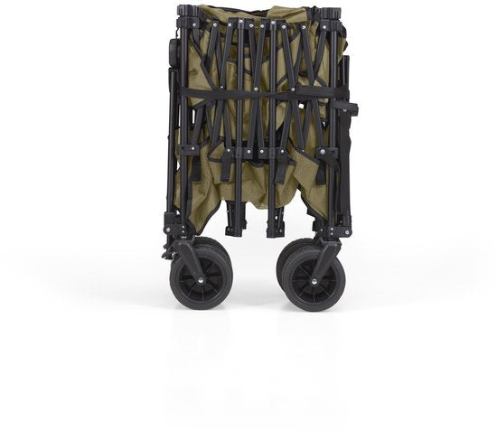Mr. Fold Bolderkar XXL - opvouwbaar - 600L - 300KG - Groen - all-terrain wielen