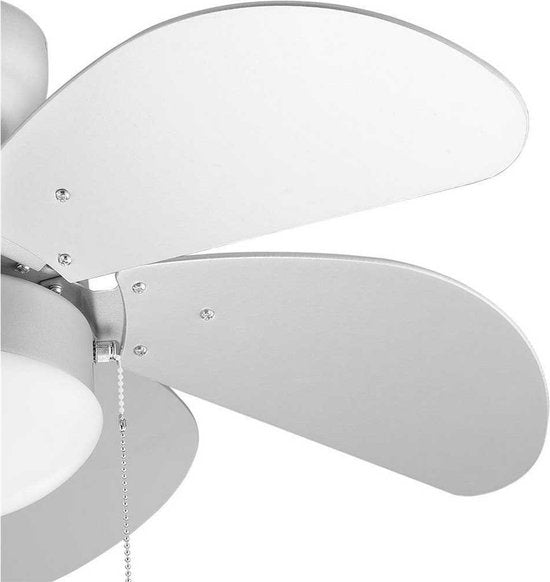 Plafondventilator Tristar VE-5810 - Ceiling Fan met Trekkoord - 3 Instelbare Standen - Ø 76 cm - Wit