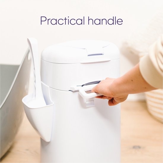 Litter Locker Litterlocker By Genie - Kattenbakaccessoires - 24,3x23x7 cm Wit