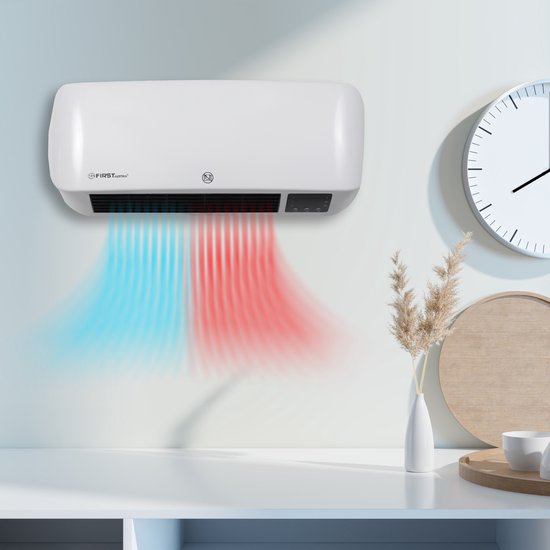 TZS First Austria 5571-3 Keramisch Wandverwarming - Ventilator Kachel - Wit