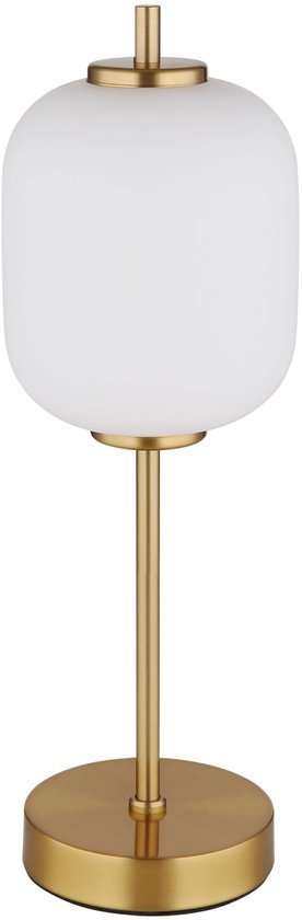 Globo - tafellamp - EWALD - brons - glas - Ø 14cm - LED - 15217T