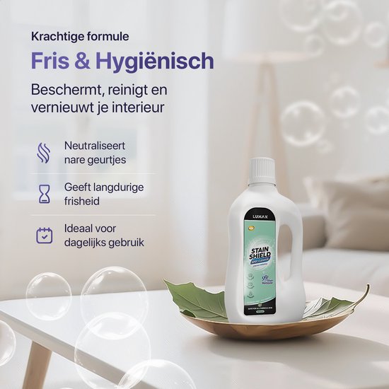LUMAN Tapijtreiniger 1000ml - Vlekkenreiniger - Meubel Reiniger - Bank Reiniger - Zetelreiniger - Geschikt voor tapijtreinigers en vlekkenreinigers
