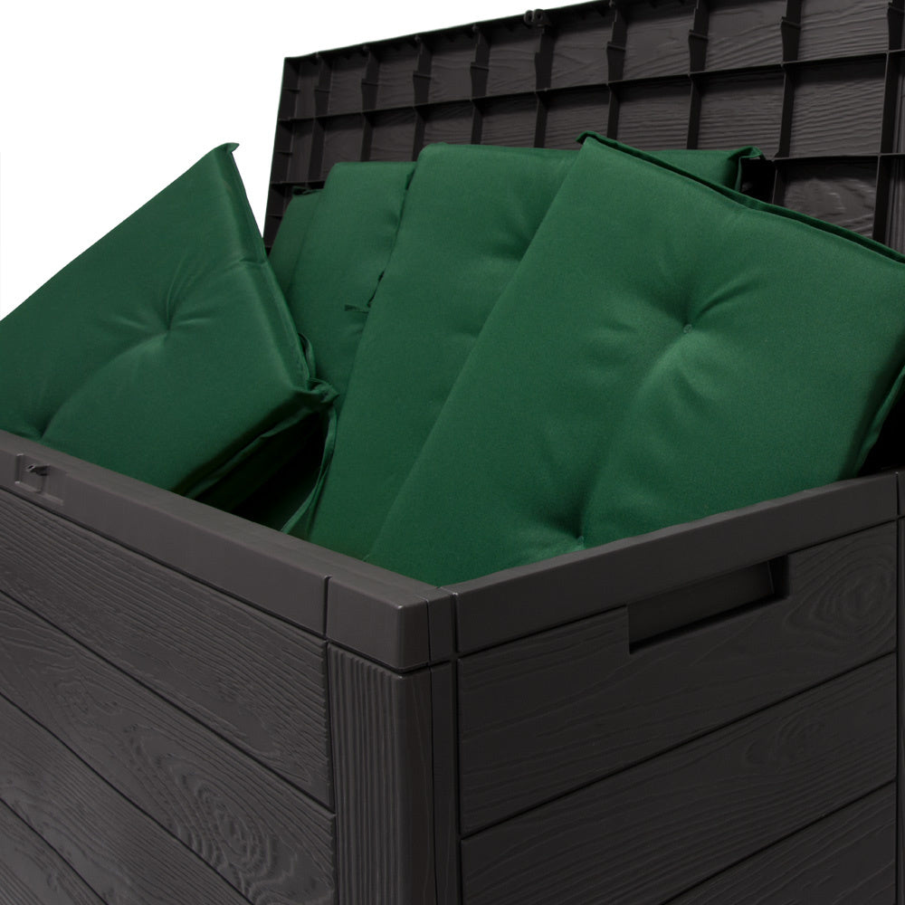 Deuba Opbergbox - Buiten - 120x46x57 cm - Antraciet
