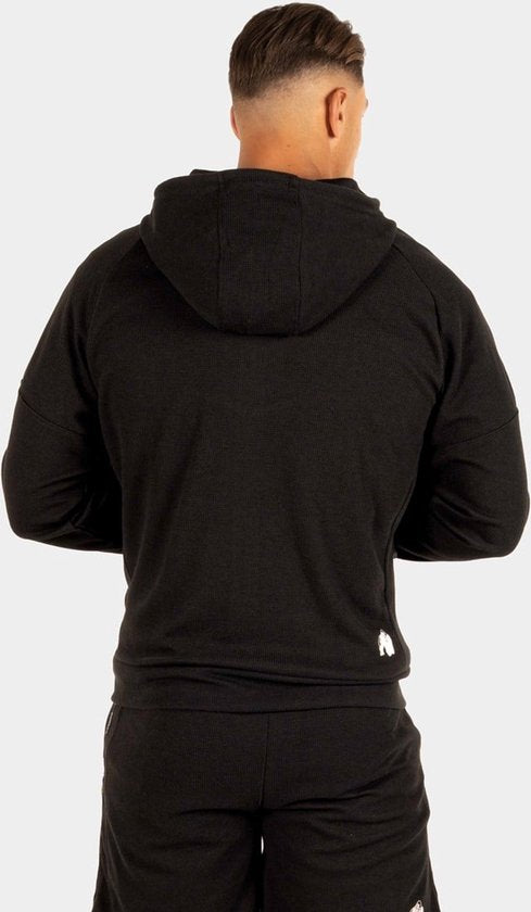 Gorilla Wear Harvey Trainingsjas - Zwart - XL