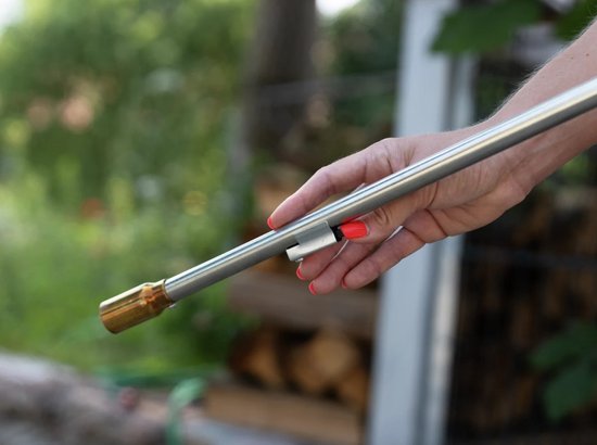 Rothenberger Universele Gasbrander - Onkruidbrander - Dakbrander - met piëzo - incl. gasfles