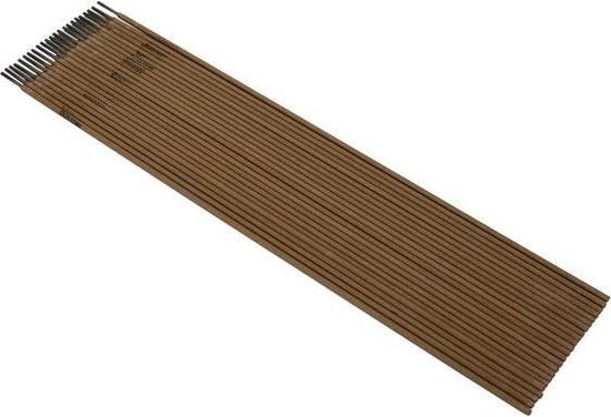 Toolland Rutiele laselektroden Ø2.0 x 350 mm, ideaal voor alle lasposities, 20 stuks