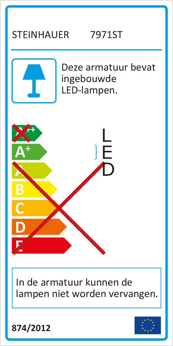 Hanglamp Steinhauer Zelena LED - Staal