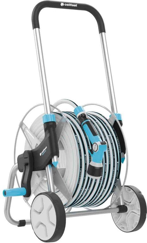 Cellfast - Cellfast - Set Metalen Slangenwagen - Explorer - 50 M (CF55-060)