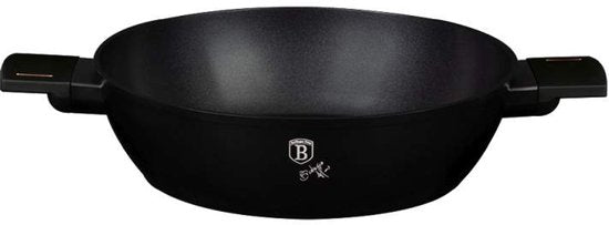 Diepe pan met deksel en titaniumcoating, 28 cm, Monaco Collection