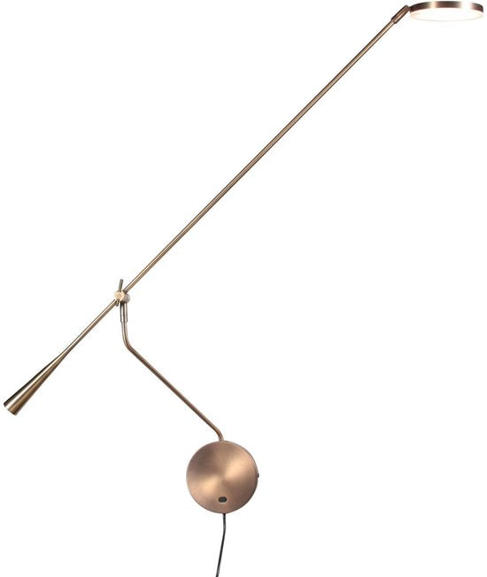 Steinhauer Exclusive - wandlamp - Soleil2 - brons - kunststof metaal - bedlampje - LED - 4387BR