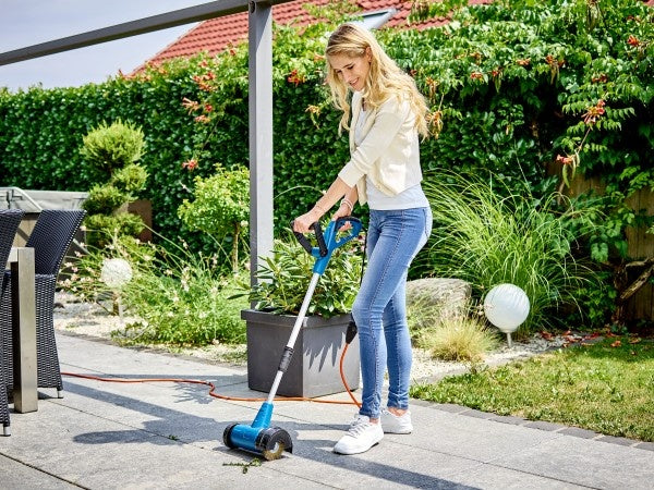Elektrische Onkruidborstel EFB-675 - Voegborstel Inclusief 2 Borstelwielen 400 Watt