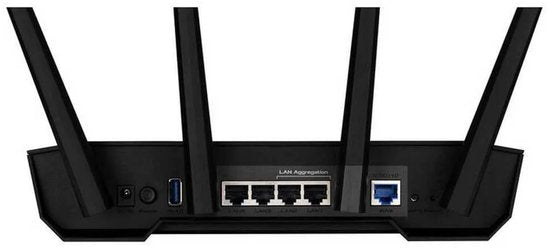 ASUS TUF Gaming AX3000 - Gaming Router - Extendable - 3000 Mbps - Zwart