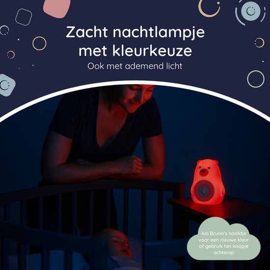 Numsy Bruno White Noise Machine Baby - Witte Ruis Apparaat - 2025