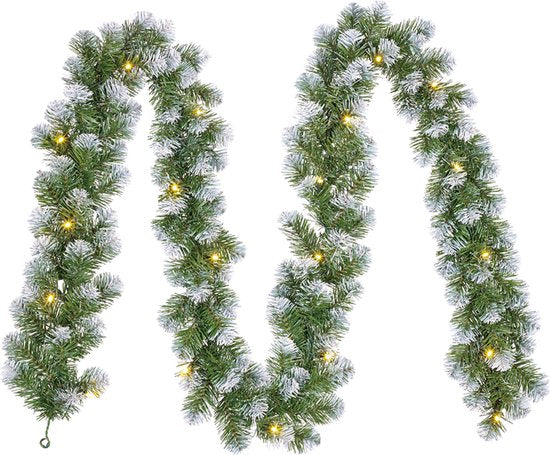 Black Box Trees - Norton slinger frosted, groen LED -  l270xd20cm