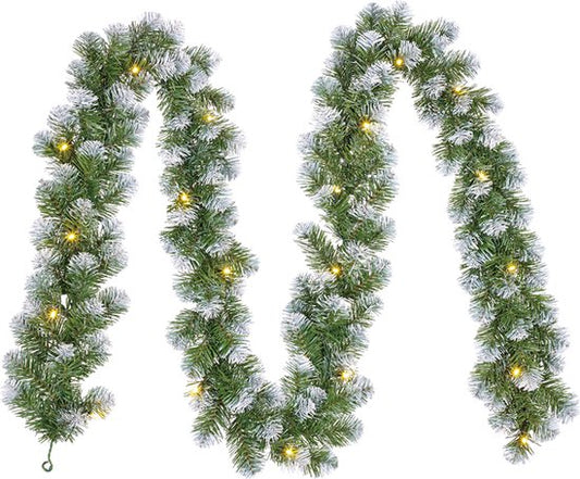 Black Box Trees - Norton slinger frosted, groen LED -  l270xd20cm