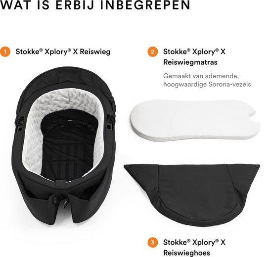 Stokke® Xplory® X Reiswieg - Ruby Red