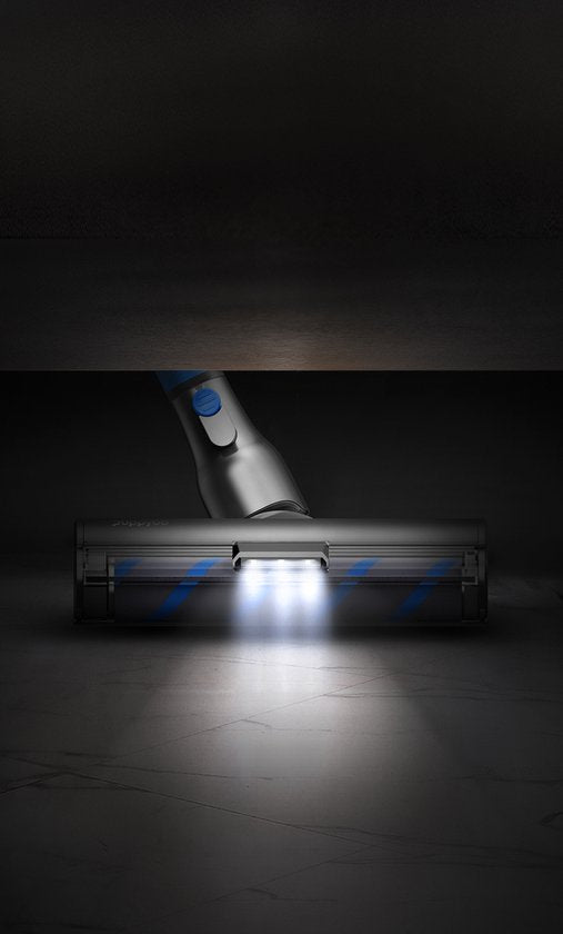 Puppyoo T12 Pure Steelstofzuiger Draadloos met Handstofzuiger - HEPA 12 - Blauw