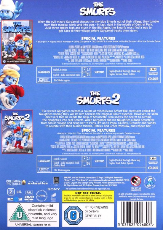 The Smurfs [DVD]