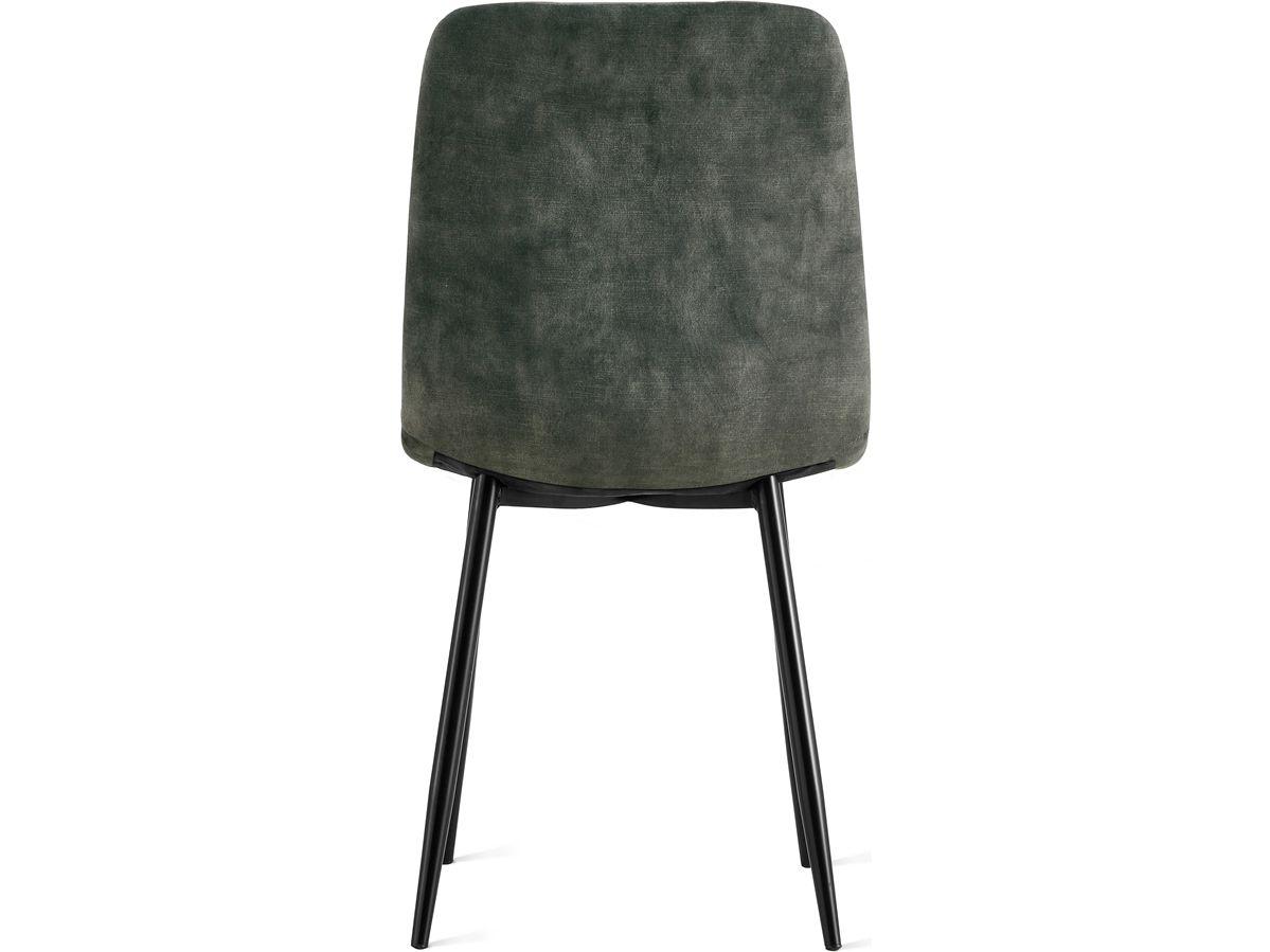 Multifurn Yerevan Eetkamerstoel - Duopack - Velvet Groen - Set van 2