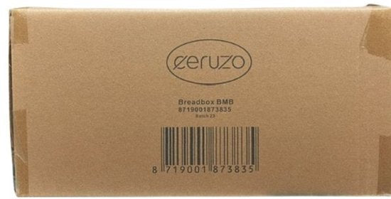 Ceruzo Broodtrommel Bamboe – Brooddoos met Rolluik – 38 cm
