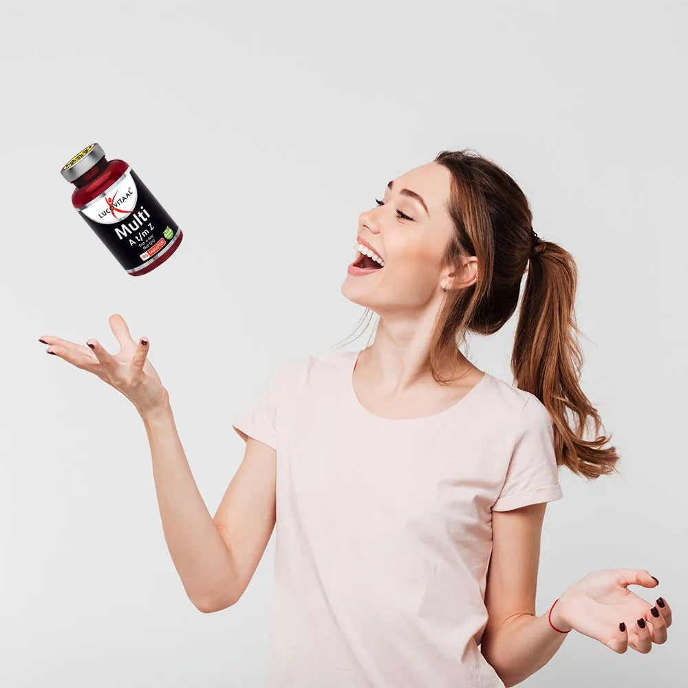 Lucovitaal Multi A-Z - 2 x 180 Tabletten - Voor Mannen en Vrouwen - Met Magnesium, Calcium en Vitamine C