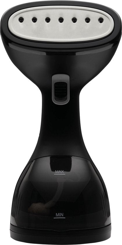 Tomado TSH1201B - Kledingstomer - Handstomer - Ontkreuker - Stoomreiniger - Incl. 2 opzetborstels - Zwart