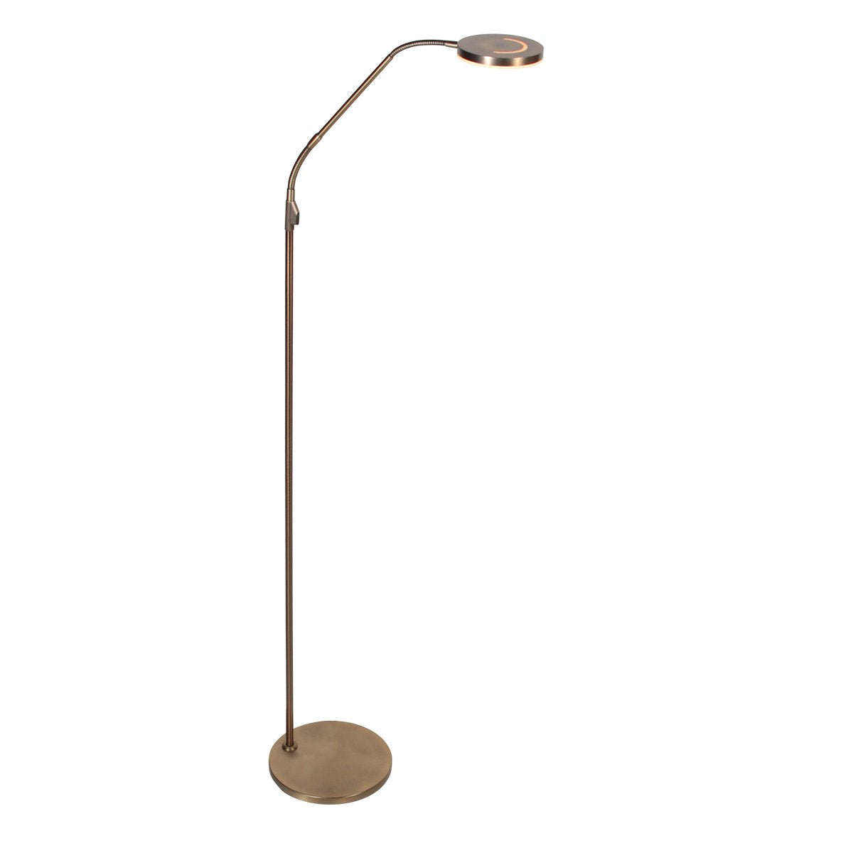 Steinhauer Exclusive - vloerlamp - Soleil2 - brons - kunststof metaal - design lamp - LED - 4389BR