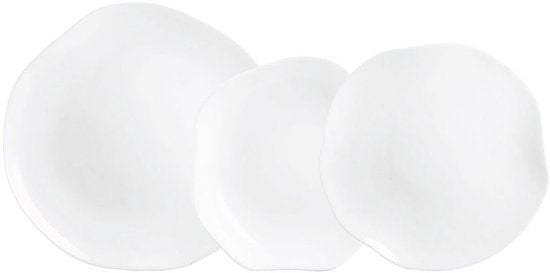 Serviesset Luminarc Galeo Wit Glas 18 Onderdelen