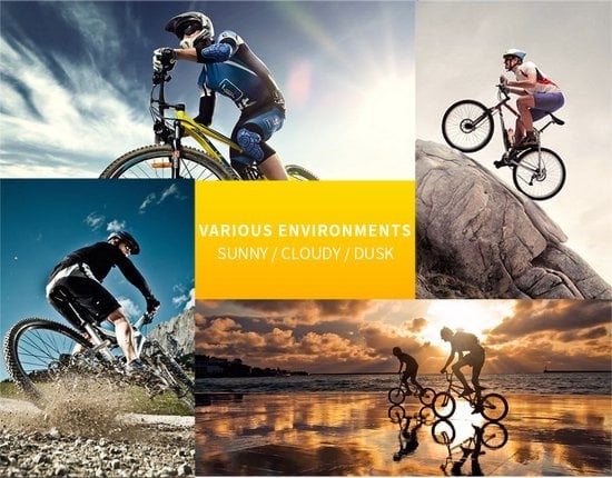 Garpex® Fietsbril - Sportbril - Zonnebril - Racefiets - Mountainbike - Motor - Zwart Frame Groene Lens