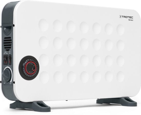TROTEC Elektrische kachel - Convector - TCH 26 E - tijdschakelaar - programmeerbaar - 3 standen - overhittingsbescherming - vorstbescherming