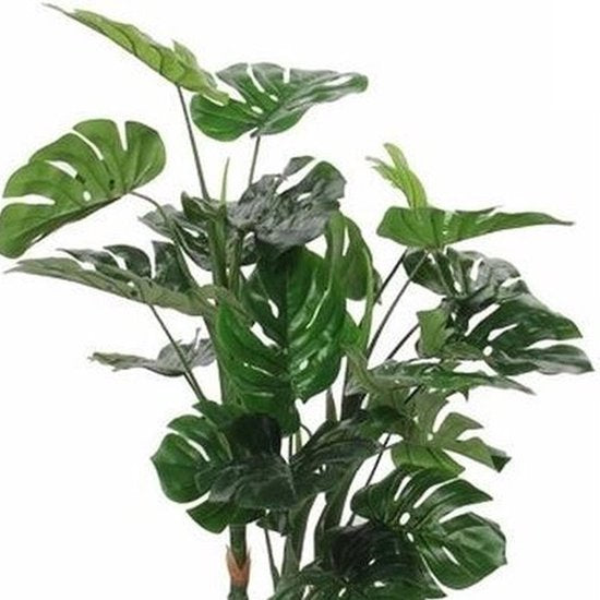 Mica Decorations Monstera Kunstplant - H100 x Ø75 cm - Groen