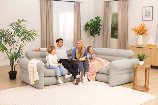 Intex Opblaasbare Hoekbank - 257 x 203 x 76 cm