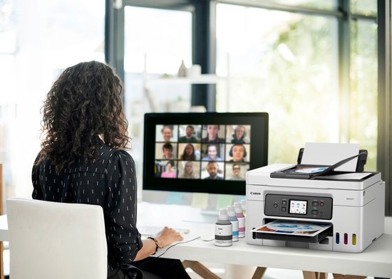 Canon MegaTank MAXIFY GX4050 - All-in-One Inkttankprinter - Wit