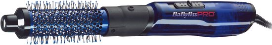 BaBylissPRO Föhnborstel - 34 mm - AirStyler - 700W - 2 Snelheden - Krulborstel - Blauw