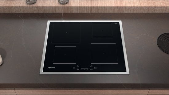 Bauknecht – Inductiekookplaat BQ 2760S FT – 59x51x5,4 cm – Zwart Glas – 7200 Watt & 4 Zones – FlexiCook & Boosterfunctie – Luxe Inbouw Kookplaat – BQ 2760S FT