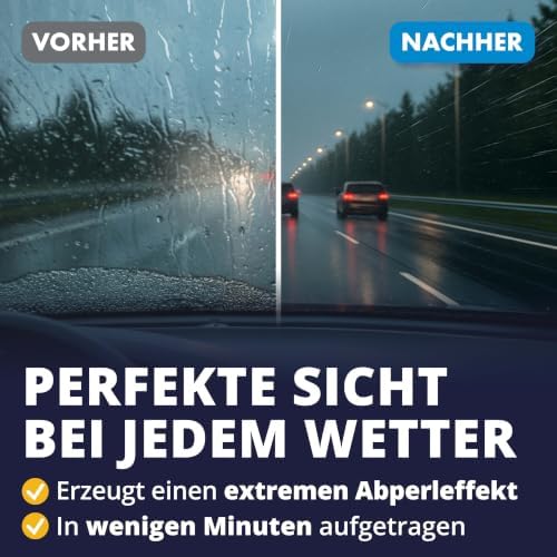 LICARGO Ruitencoating Auto 250 ml - Extreem Afperleffect voor Helder Zicht