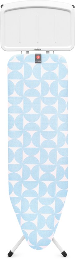 Brabantia Perfect Flow Strijkplank B - met Stoomunithouder - 124 x 38 cm - Fresh Breeze