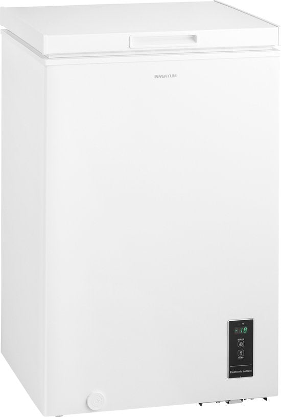 Inventum VK562W Low Frost vrieskist - 99 liter - 54,5 cm breed - Supervriezen - Geschikt voor garage tot -15°C - Digitale thermostaat - 1 opbergkorf - Diepvrieskist - Wit