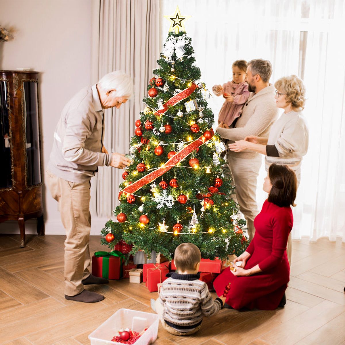 Coast Kunstkerstboom 180cm - 650 Takken - Zonder verlichting