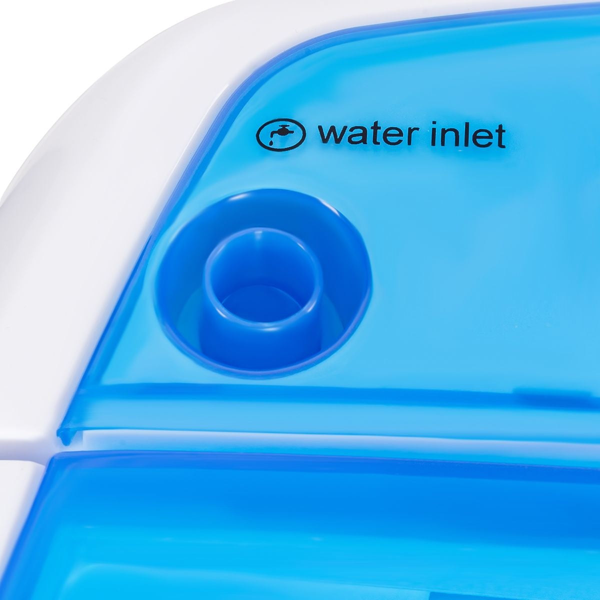 Mini wasmachine reiswasmachine wasmachine met centrifuge blauw