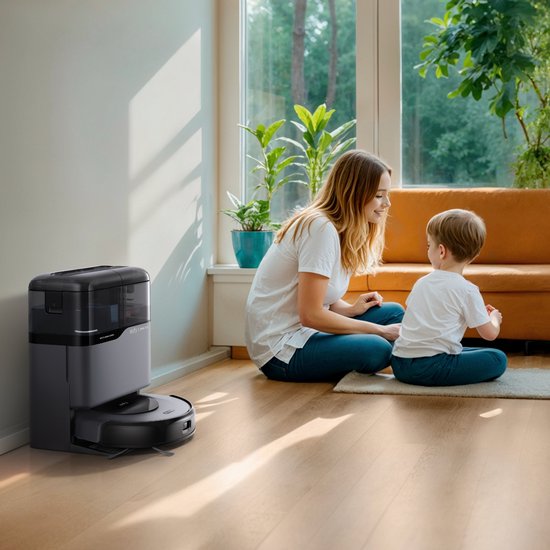 Eufy Omni C20 Zakloos Zwart, Grijs