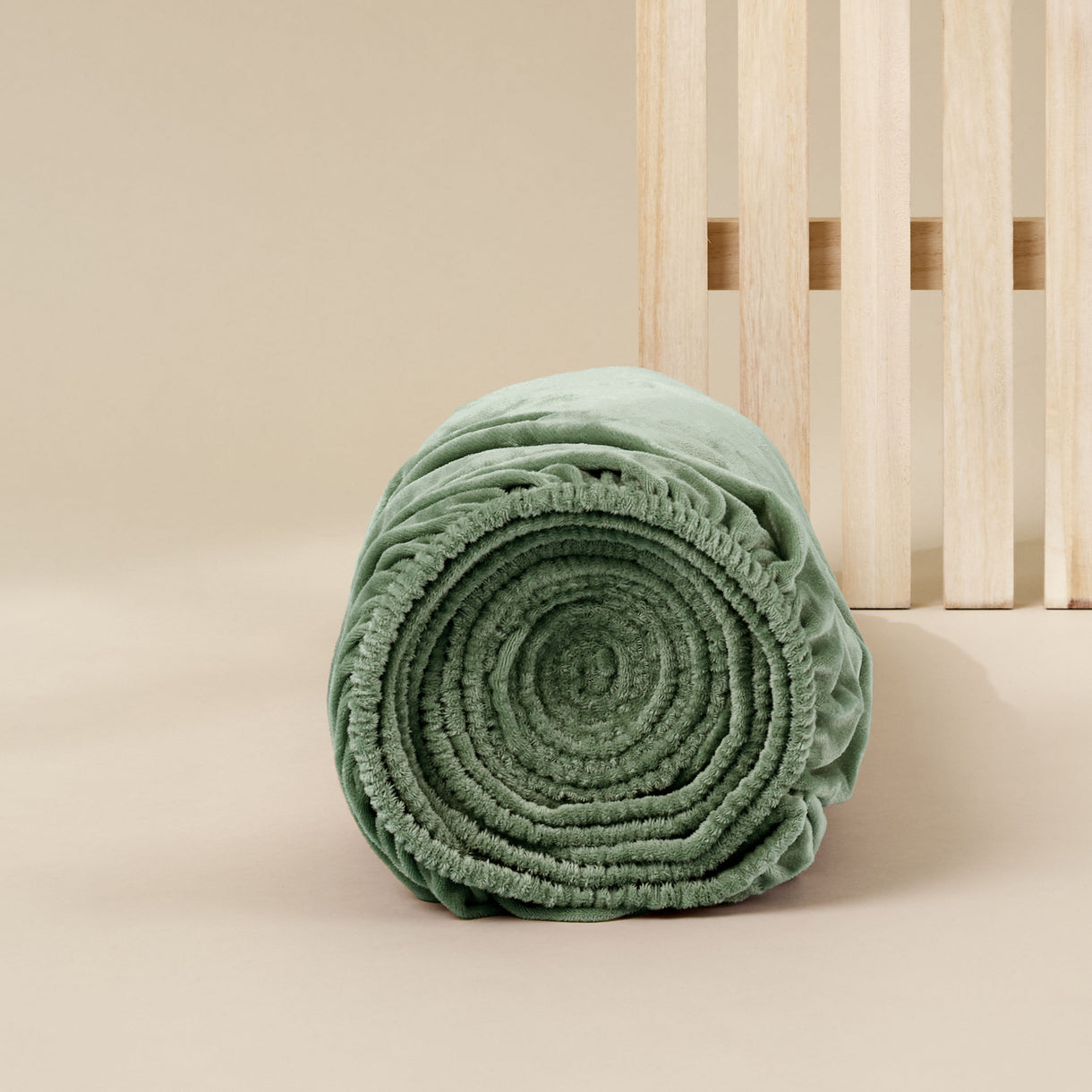 Sjumo Hoeslaken Silky Smooth – Forest Green – 180 x 200/210 cm