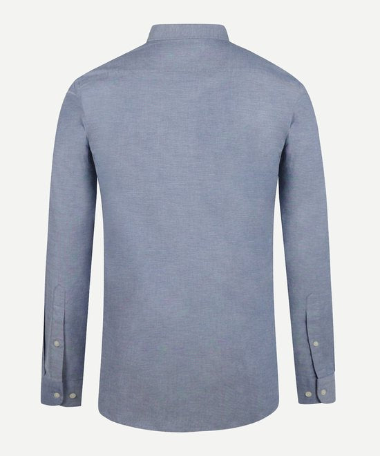 McGregor Overhemd Stretch Oxford Shirt Navy - Maat 3XL