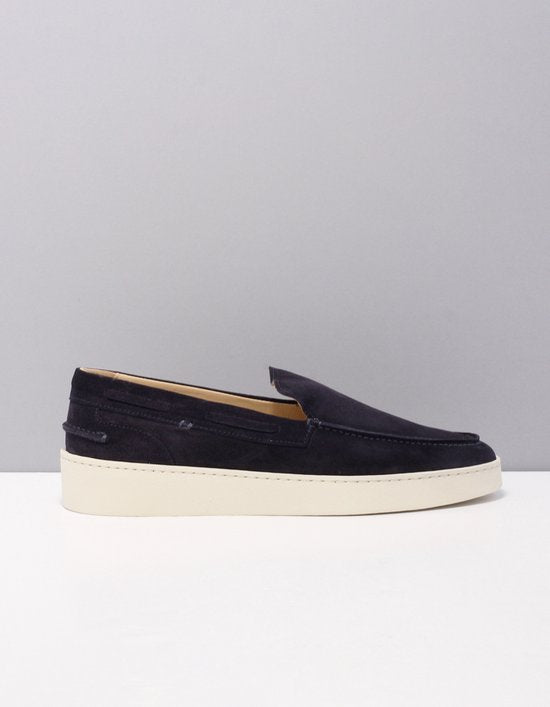Greve 2301 loafers heren blauw 2948 profondo suede 43,5 (9+)