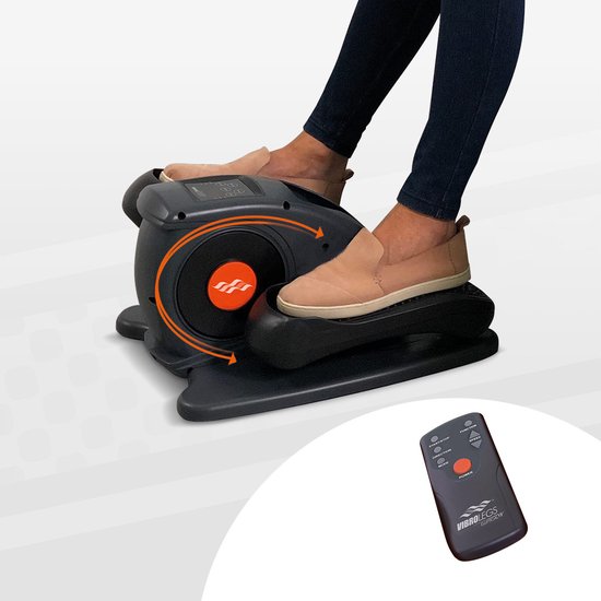 Mediashop VibroLegs Elliptical - Mini hometrainer - gemotoriseerde elliptische trainer voor meer beweging tijdens het zitten - pedaaltrainer voor thuiskantoor en vrije tijd