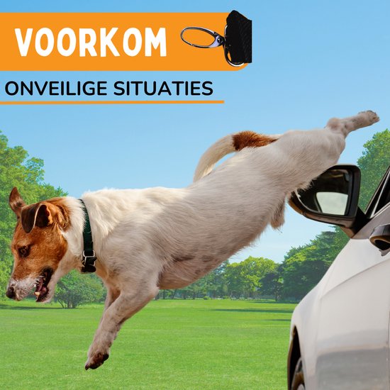 By Cee Cee Autostoel Hond Deluxe - Hondenmand Auto Met Veiligheidsriempje - Automand Hond - Hondenstoel - Autozitje - Donkergrijs - Maat L