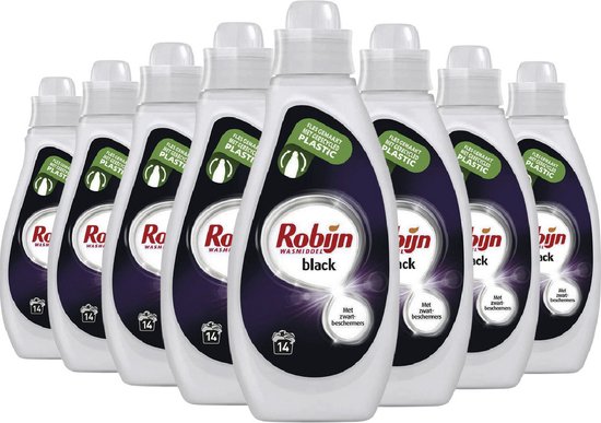 Robijn Wasmiddel Black Velvet doos a 8