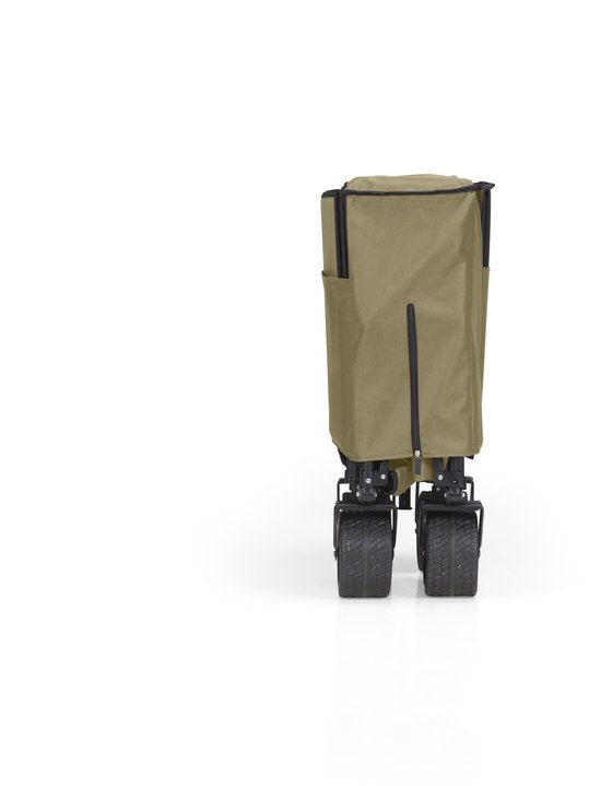 Mr. Fold Bolderkar XXL - opvouwbaar - 600L - 300KG - Groen - all-terrain wielen