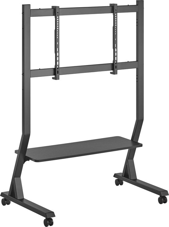 VDD - TV standaard verrijdbaar - Draaibaar - 45 inch tot 90 inch - Zwart