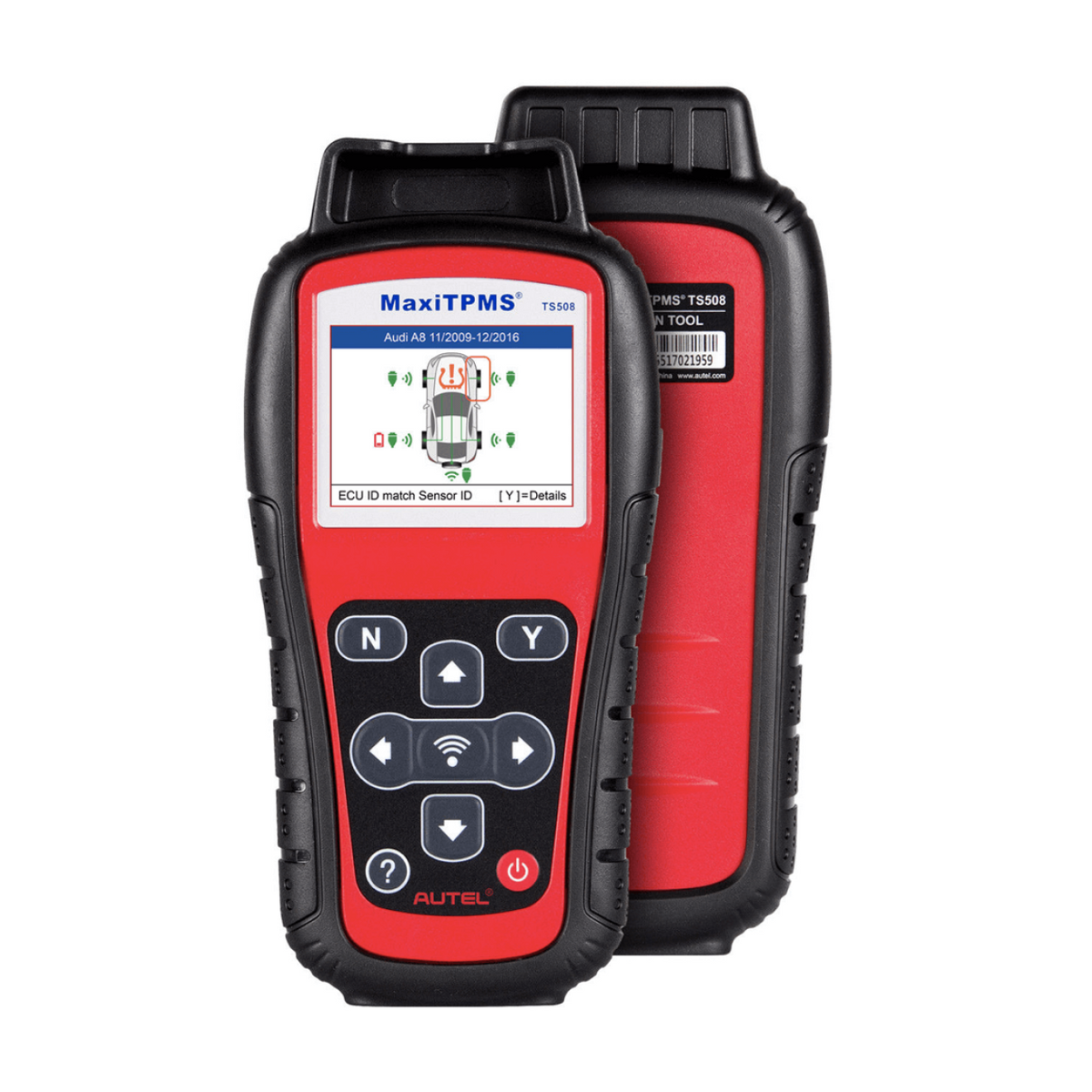 Autel MaxiTPMS TS508WF TPMS-diagnoseapparaat - Wifi - Circa 215 × 105 × 37 mm